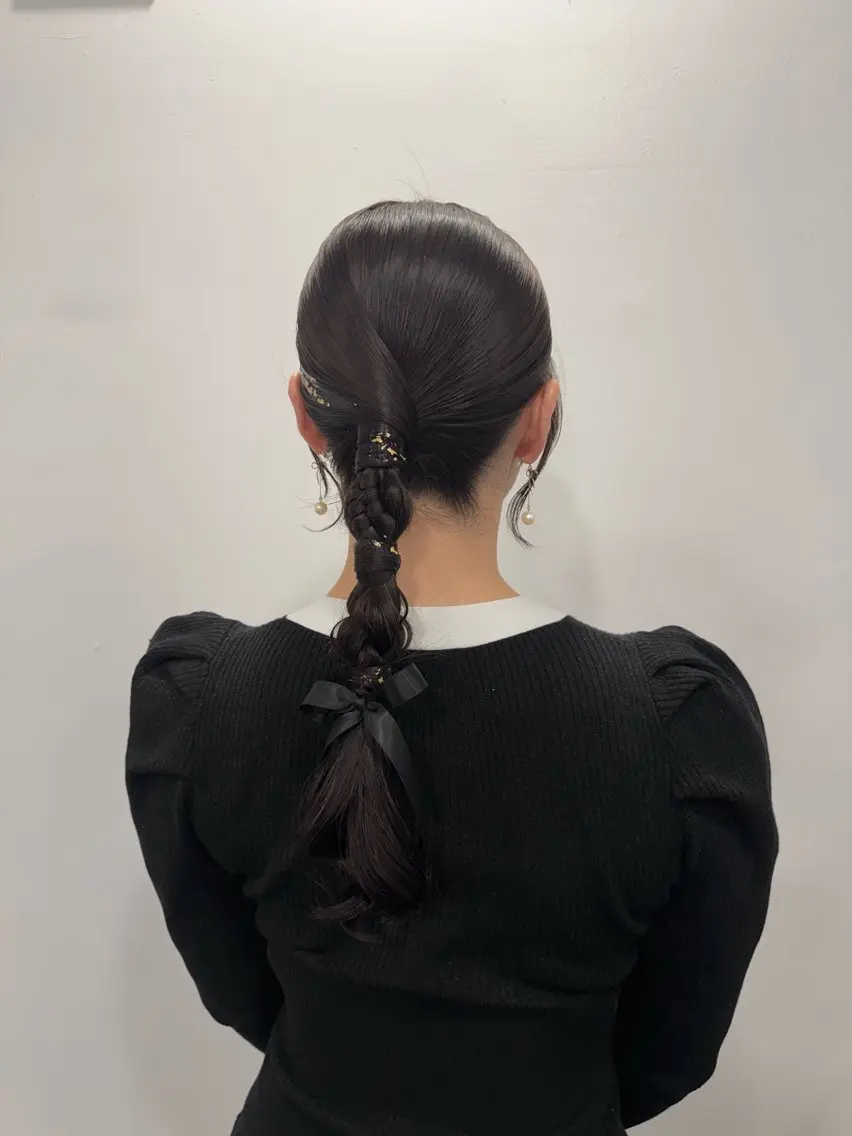 ロング ヘアセット 🩰Nico ☺︎Rukaのヘアスタイル