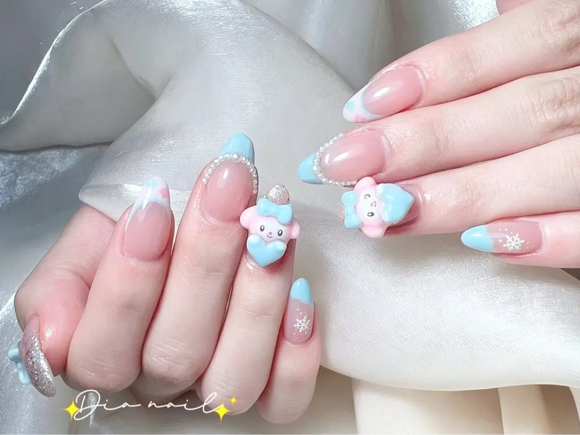 ネイル 韓国ネイル マグネットネイル ニュアンスネイル 夏ネイル ワンホンネイル ハンドネイル Di'a nail ネイルサロンのネイルデザイン