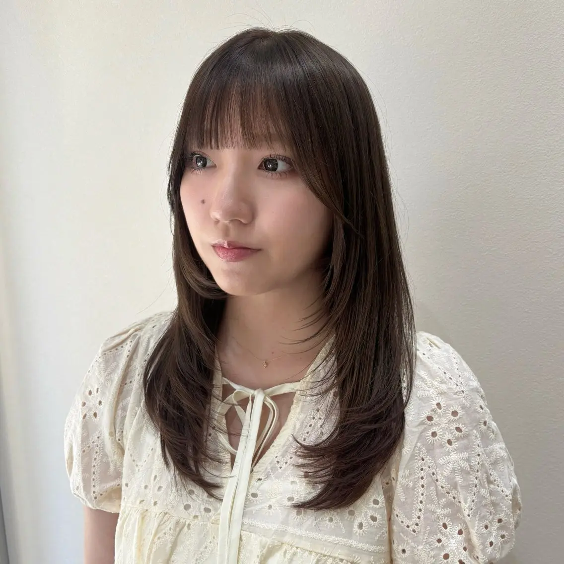 セミロング レイヤーカット fuyuna🖤 レイヤーカットのヘアスタイル