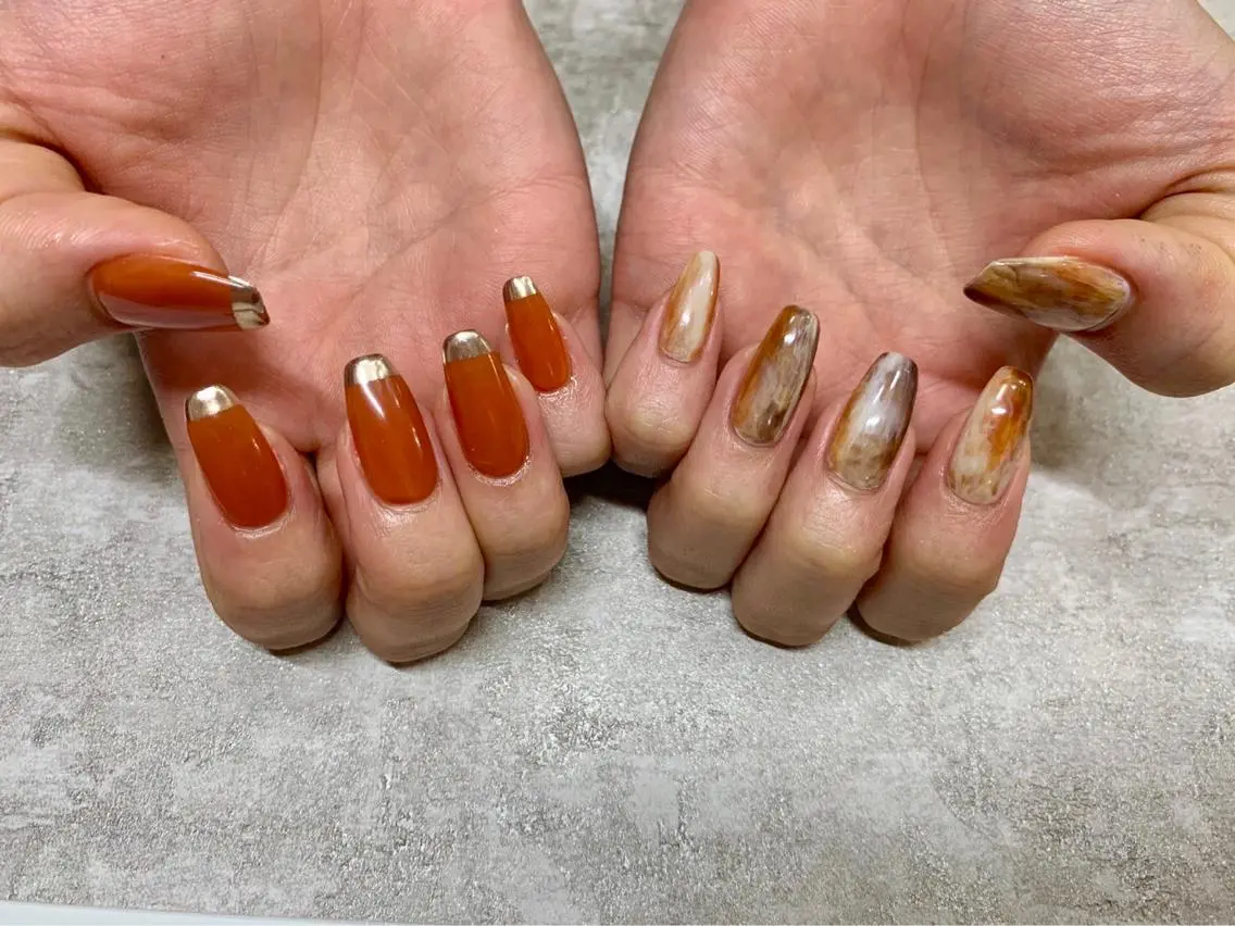 ロング ロング ハンドネイル Josee 井村のネイルデザイン