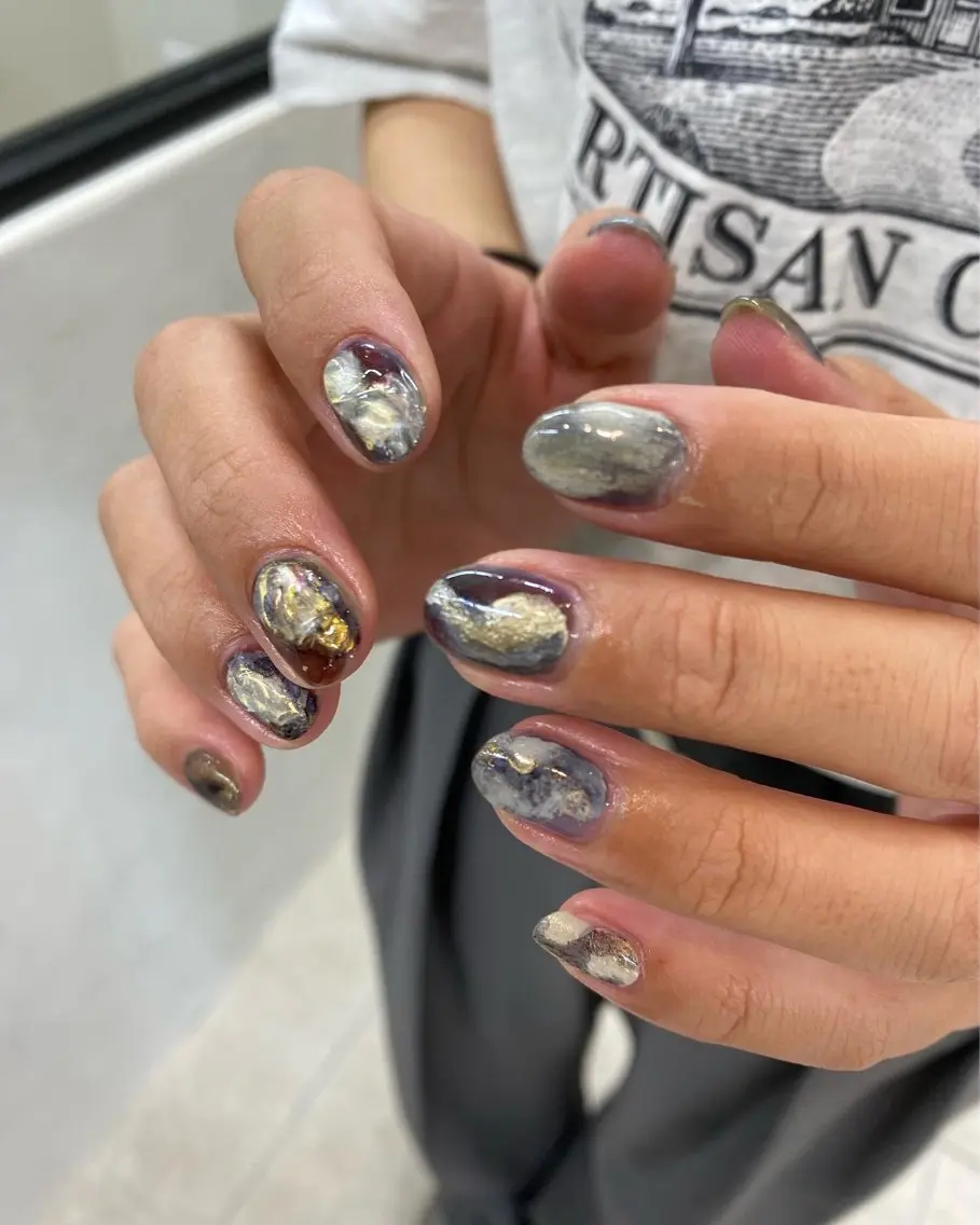ネイル ニュアンスネイル 314 さんいちよん yumiのネイルデザイン