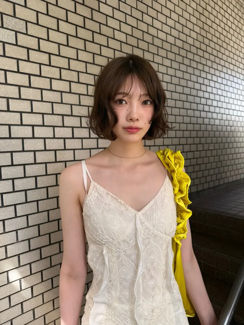 ショート カラー まろやか透明感カラー ♡MANAのヘアスタイル