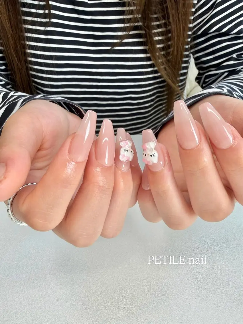 ネイル ワンカラーネイル PETILE nailのネイルデザイン