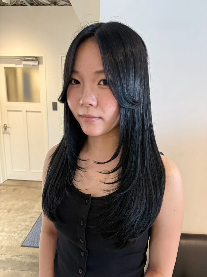 ロング カット 宮原 愛果のヘアスタイル