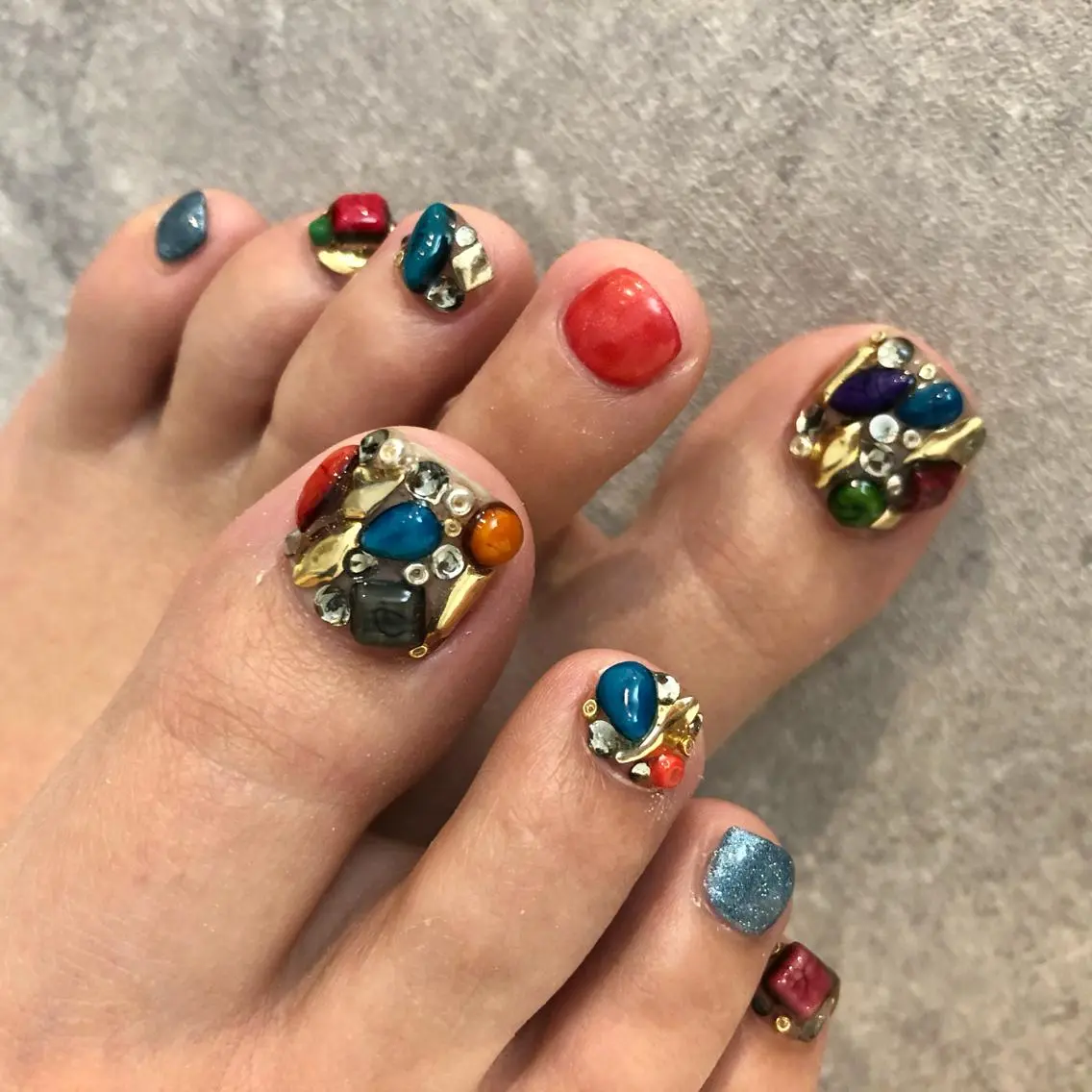 ネイル フットネイル syuri nailのネイルデザイン