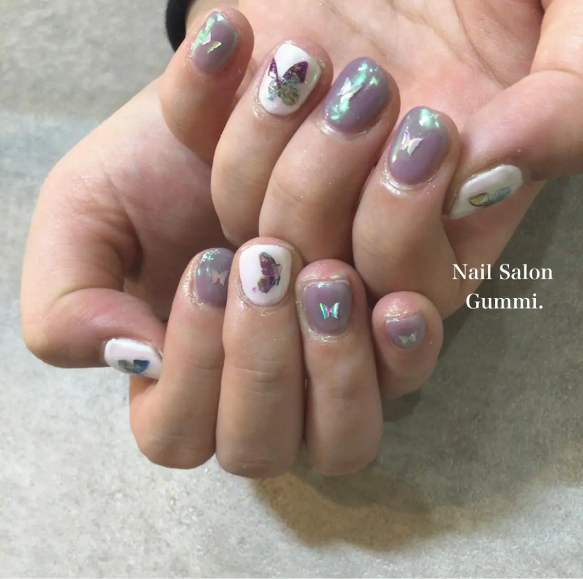 ネイル キラキラネイル 韓国ネイル ラメ(グリッター) ミラーネイル ニュアンスネイル Nail Salon Gummi.のネイルデザイン