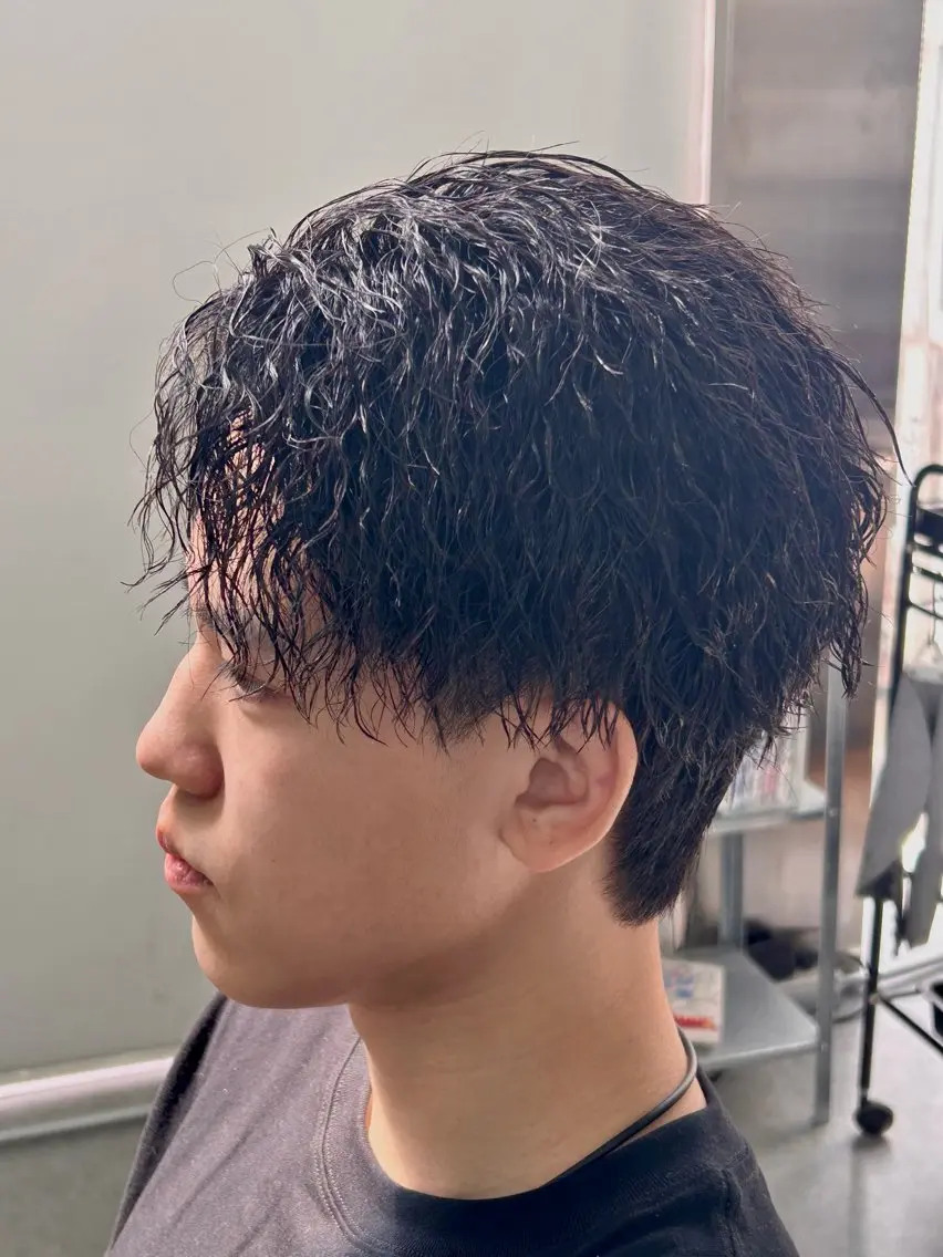 パーマ メンズ パーマ トリートメント ✨栄メンズ美容師✨ てっしょうのヘアスタイル
