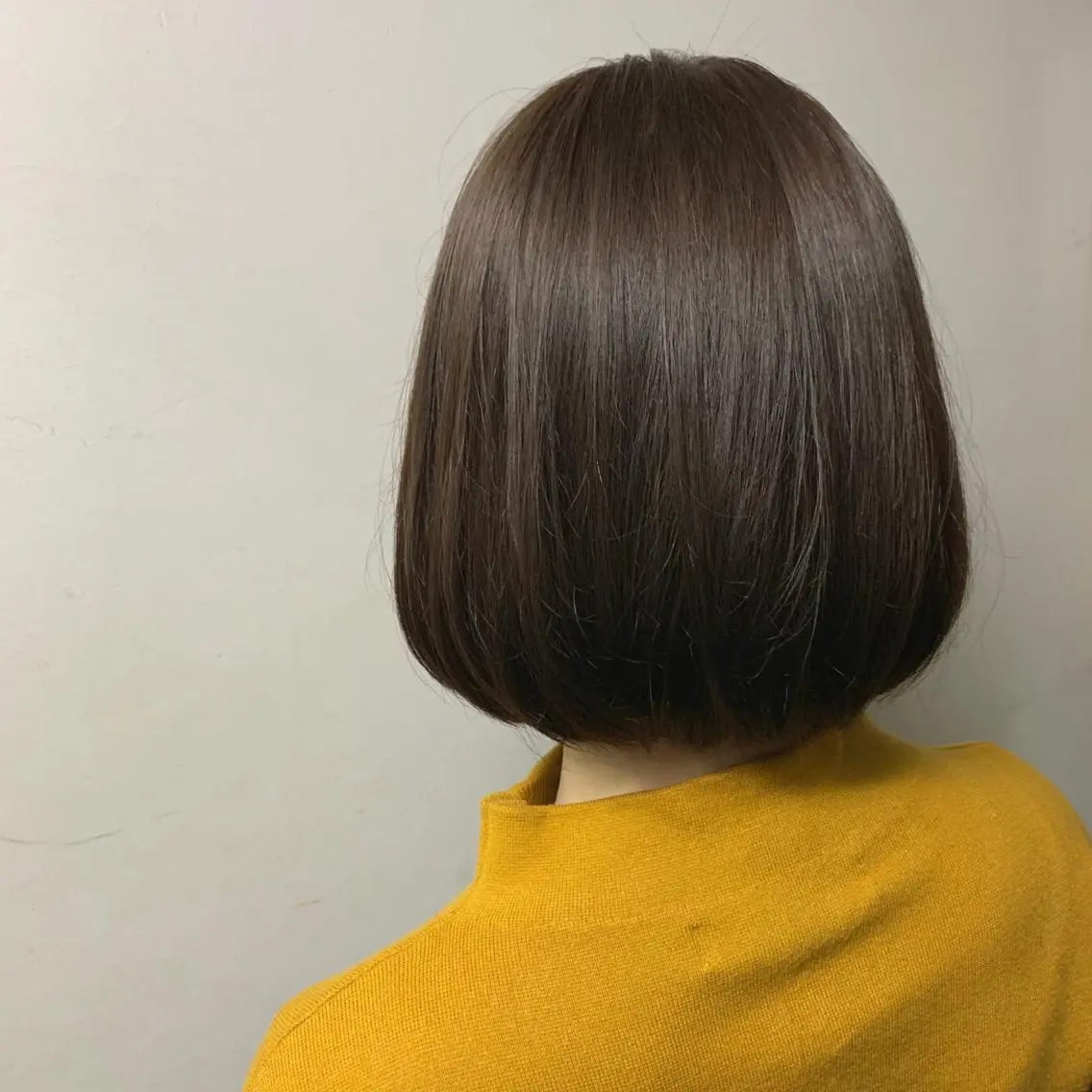 ミディアム カラー ブルーカラー ブルージュ 山下 直人のヘアスタイル