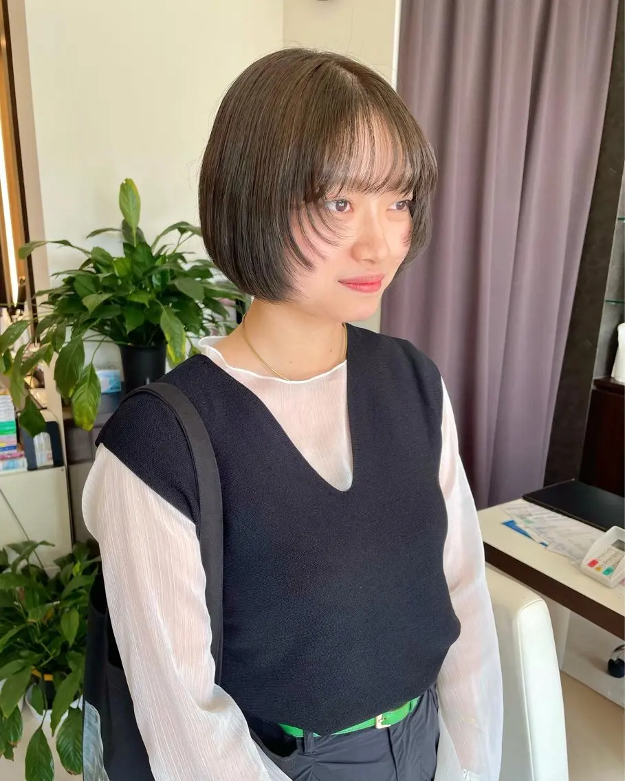 【初回価格】カット & カラー & トリートメントの写真
