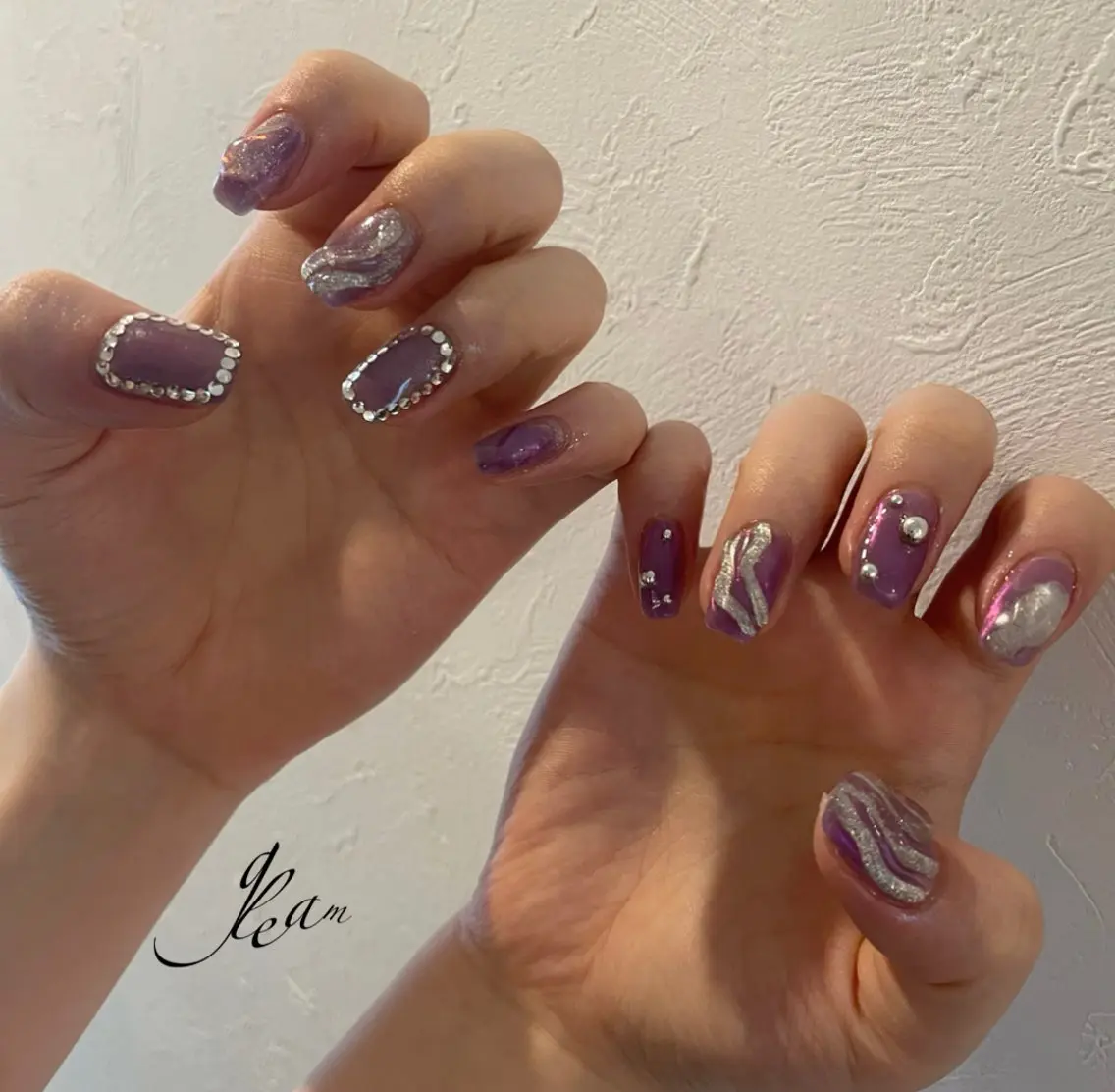 ネイル ハンドネイル gleam✴︎ sayakaのネイルデザイン