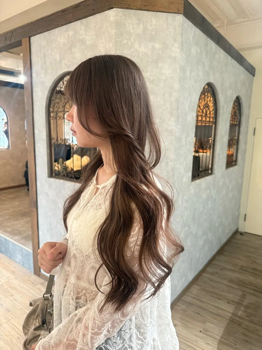 カラー ヘアカラー sand🎀 Ricoのヘアスタイル