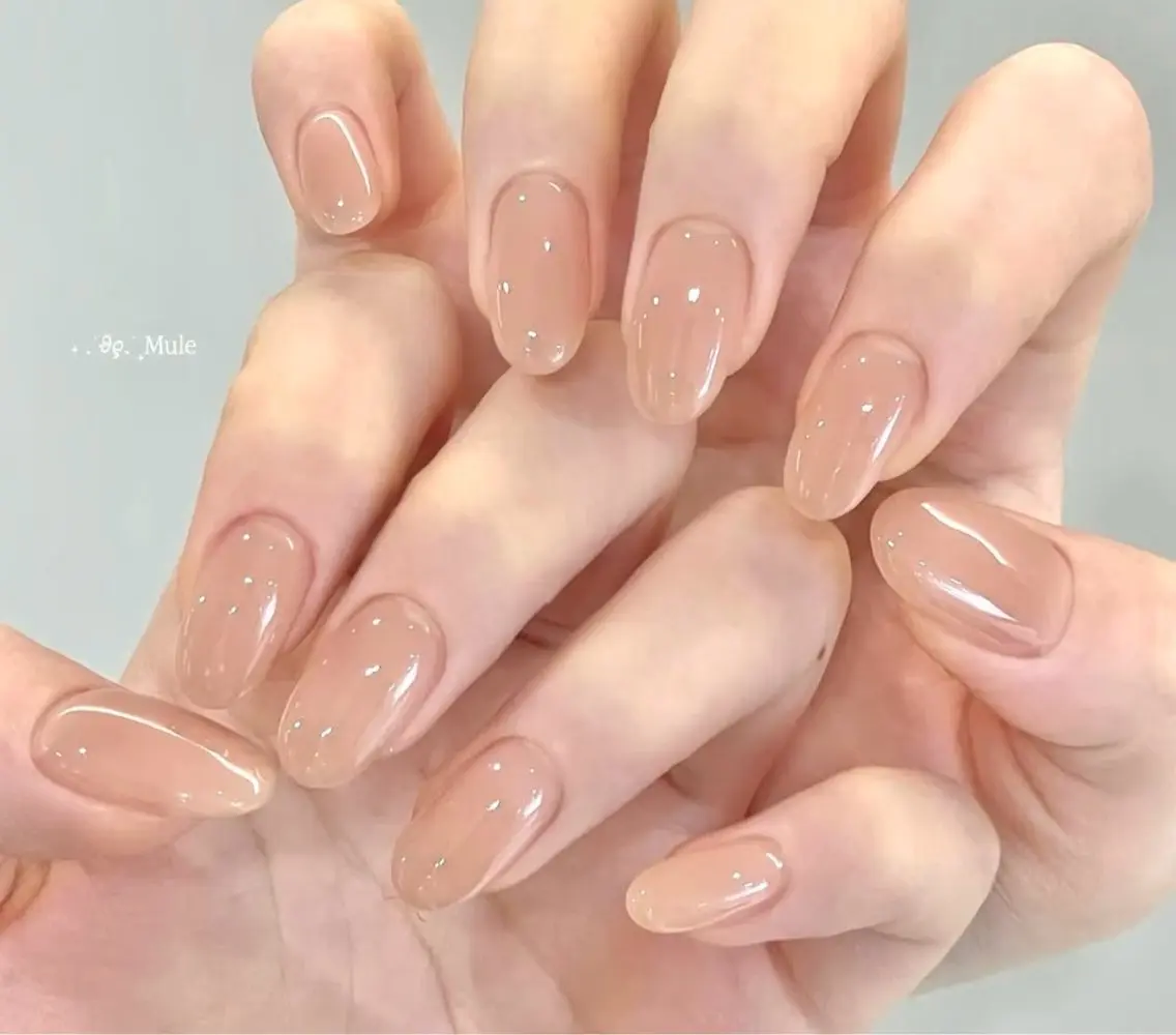 ネイル ハンドネイル H3 Nail Tsuki🦋💙のネイルデザイン