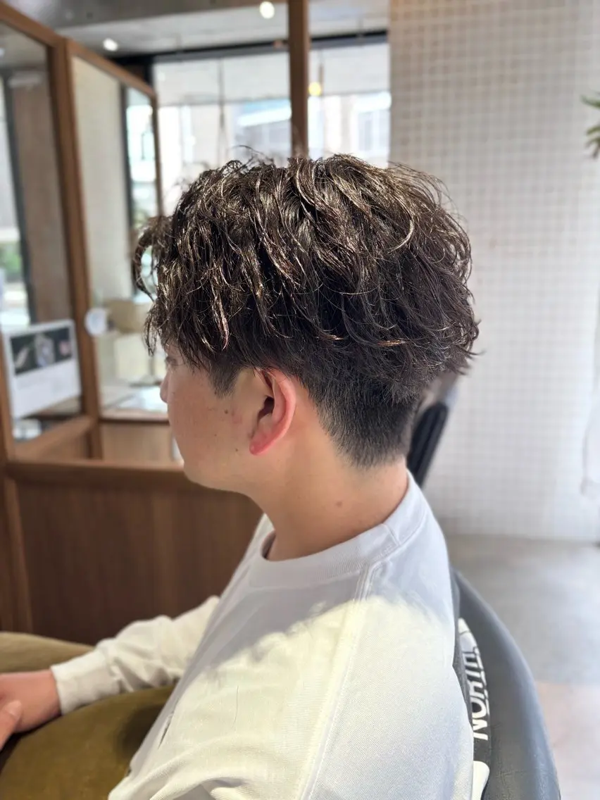 【リピーターのみ🌟】メンズカット✂️➕パーマ🌀の写真