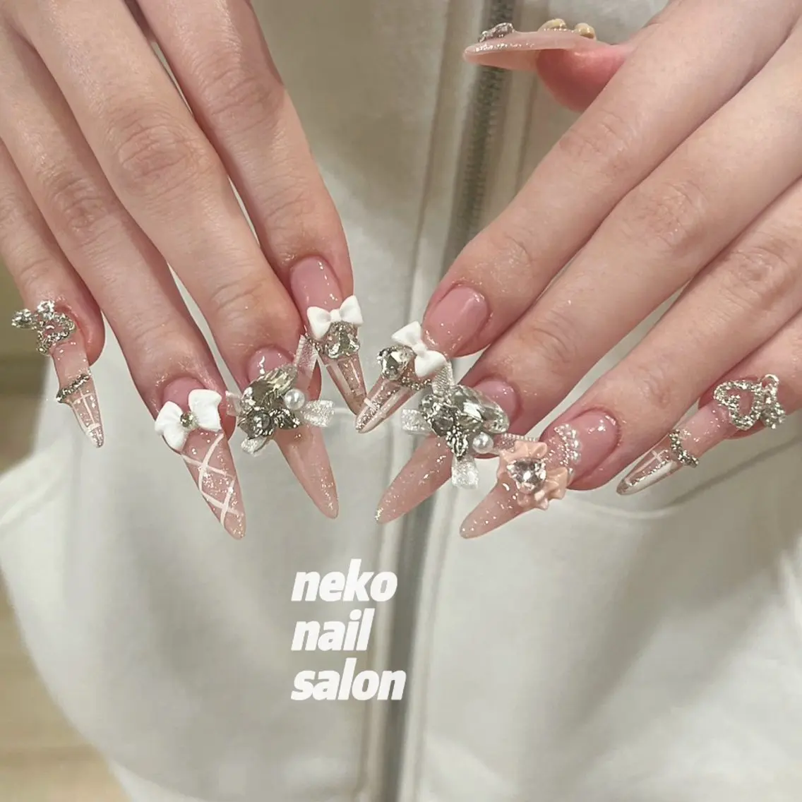 ネイル ワンホンネイル ハンドネイル neko nailのネイルデザイン