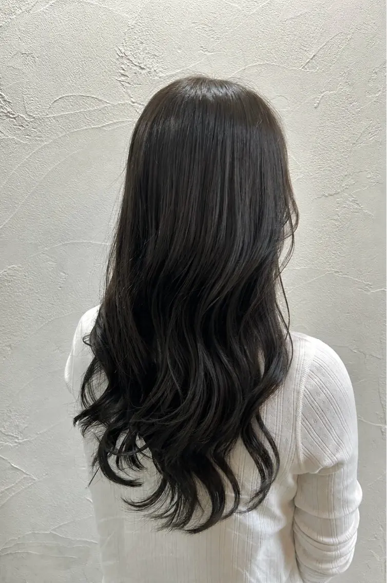 ロング カラー カット ヘアカラー 🐈‍⬛八木風歌 ifh飯塚🐈‍⬛のヘアスタイル