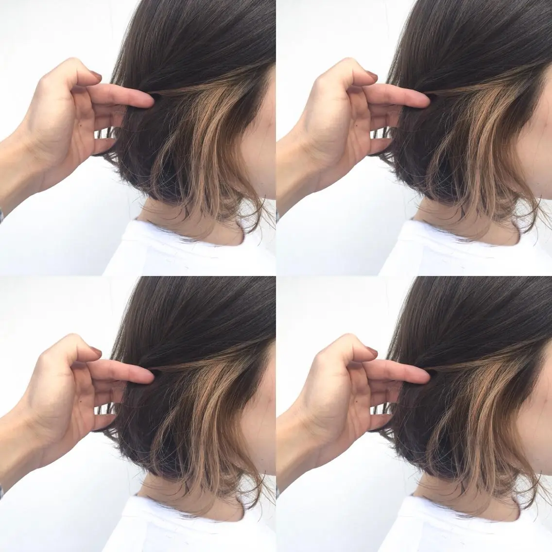 ショート カラー なんば髪質改善カラー Ardoreのヘアスタイル