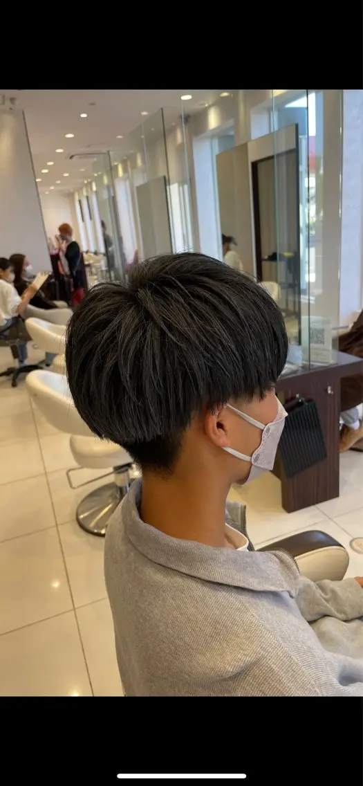 ショート メンズ マッシュ 刈り上げ ✂︎山﨑 涼太✂︎のヘアスタイル