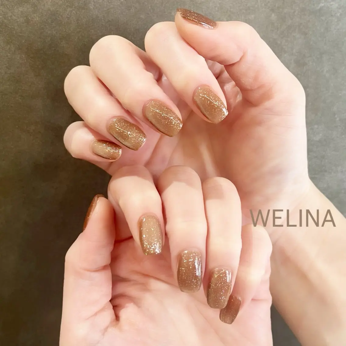 ネイル マグネットネイル ハンドネイル welina yukaのネイルデザイン
