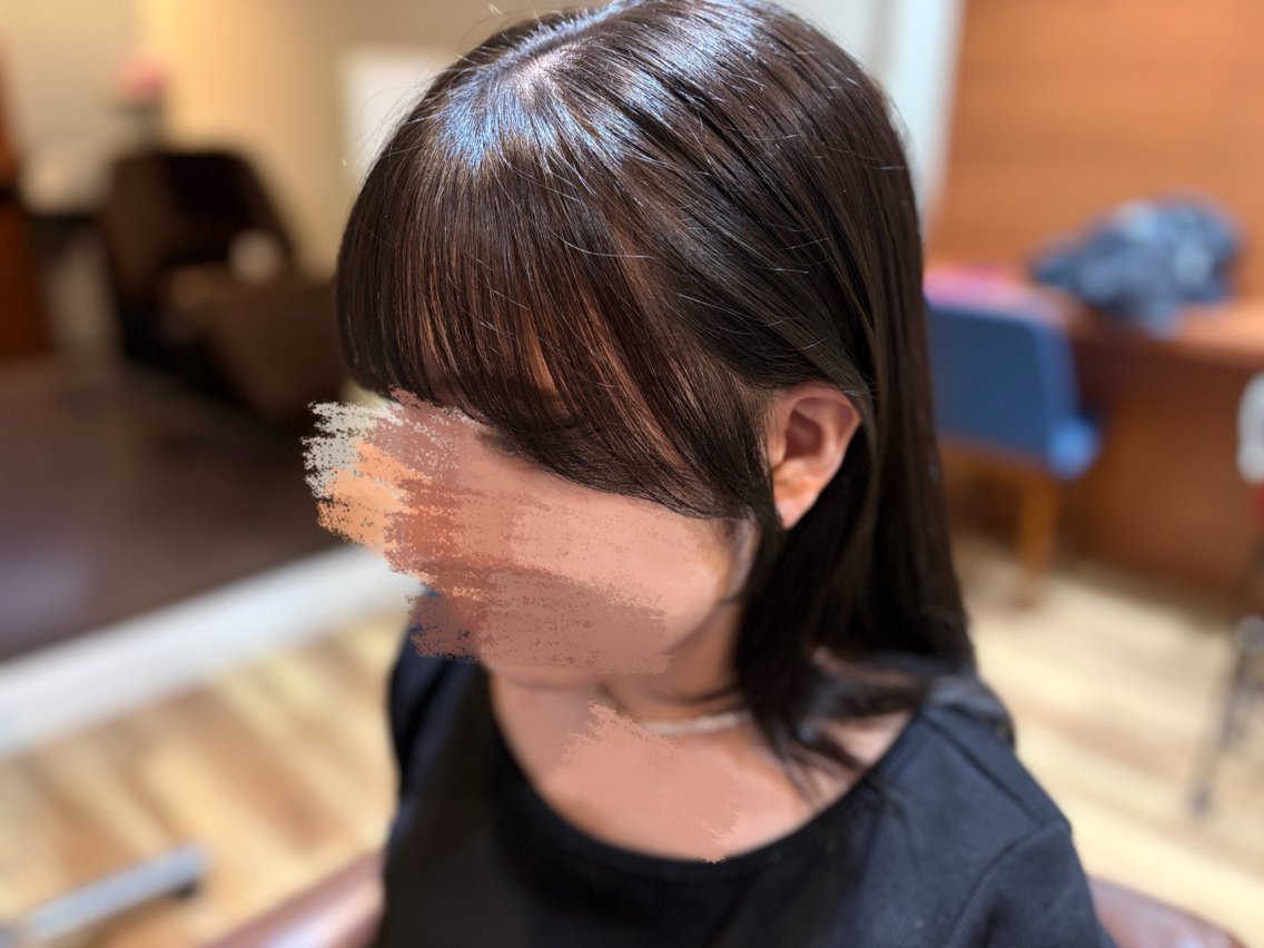 ロング 顔周りカット 韓国風ヘア 小顔カット カット ヘアカラー トリートメント 🩷RIHO 🩷のヘアスタイル