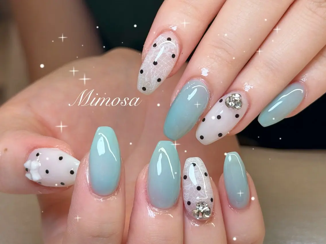 ネイル ハンドネイル 🫧Mimosa 吉祥寺のネイルデザイン