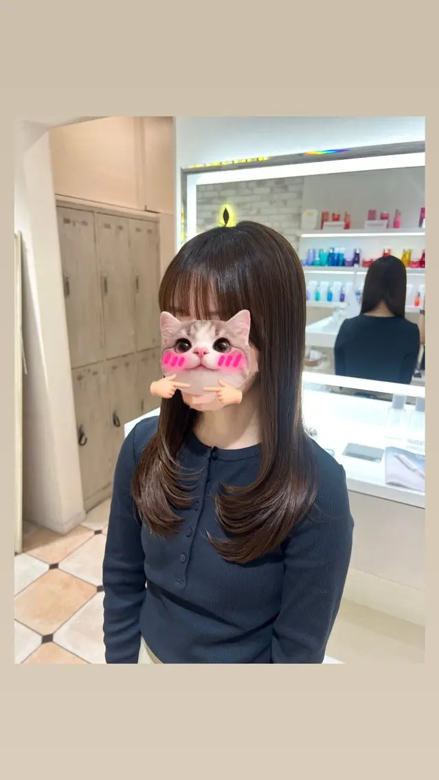 セミロング あい 🎀⟡.·のヘアスタイル