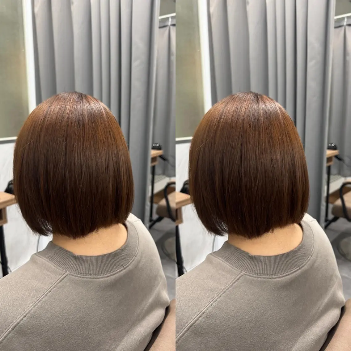 ショート カット ヘアカラー トリートメント TELA HAIRのヘアスタイル