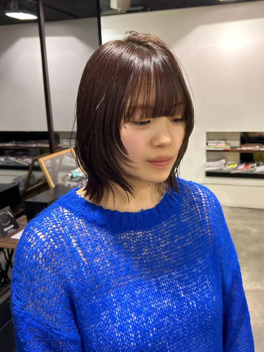 ショート レイヤー✨パーマ 🌙 nanacoのヘアスタイル