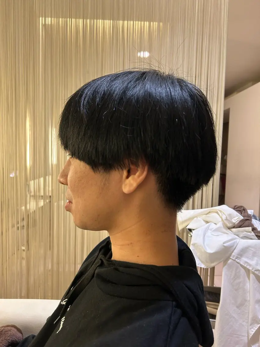 メンズ マッシュ カトウ ヒロナミのヘアスタイル