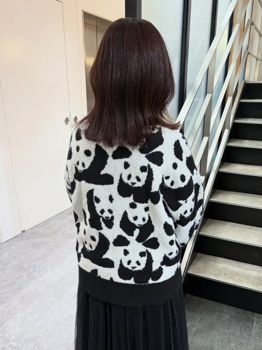 ミディアム カラー 透明感カラー カット ヘアカラー トリートメント mao | 柔らか艶カラー🫧のヘアスタイル