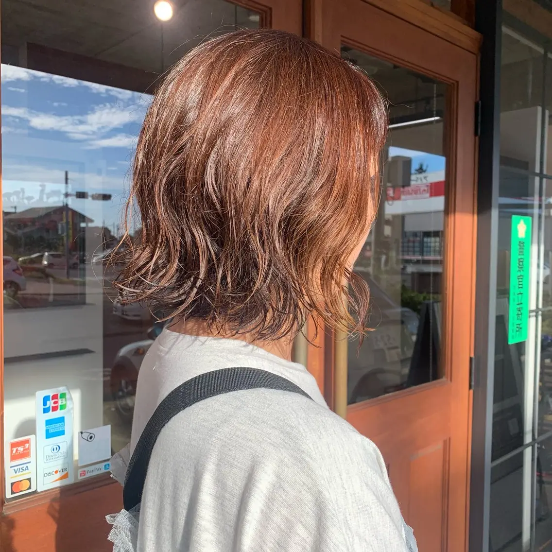 パーマ コウノス マサコのヘアスタイル