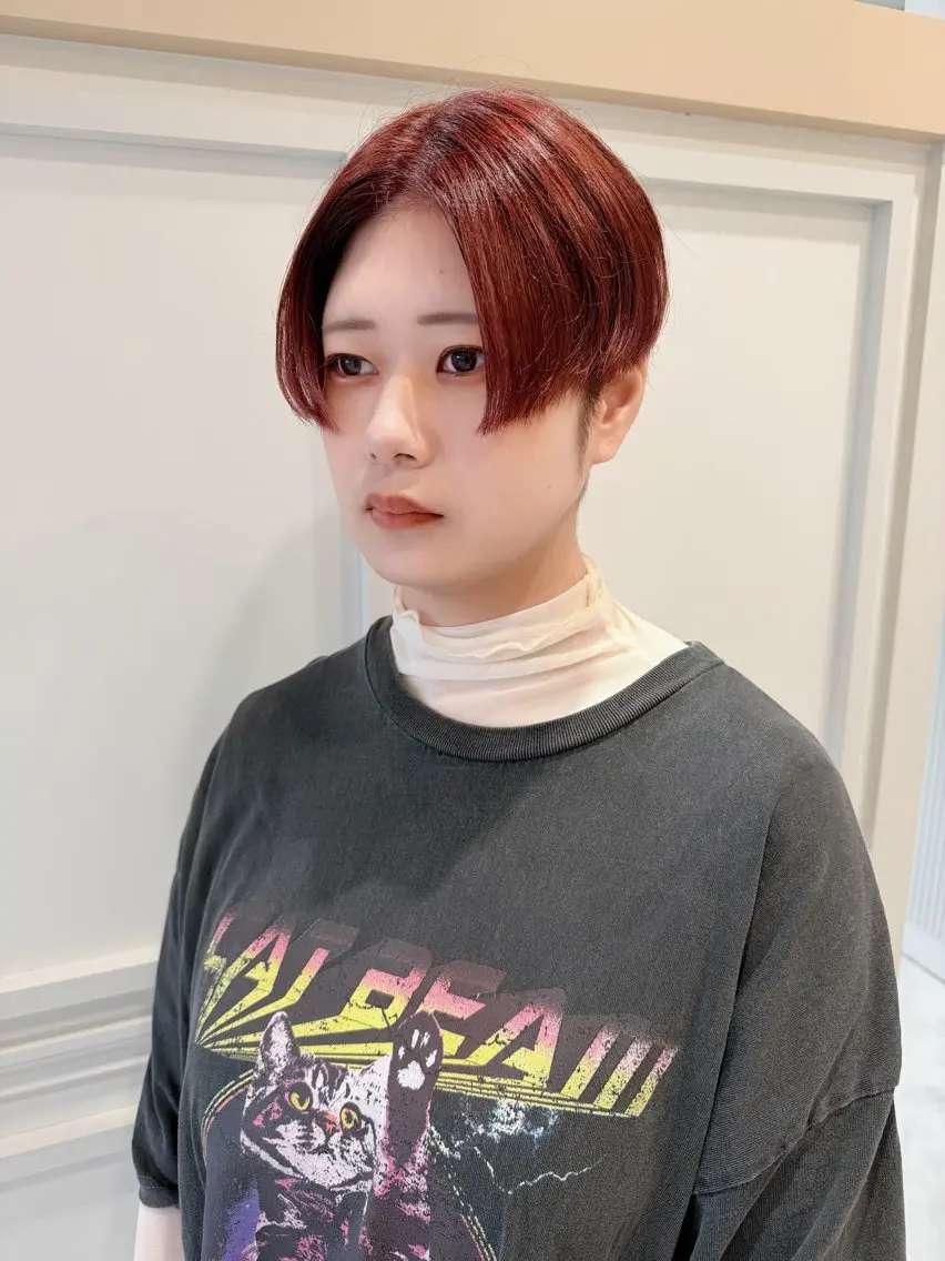 ショート カット ヘアカラー レイヤーカット特化 🩵RIHO🩵のヘアスタイル