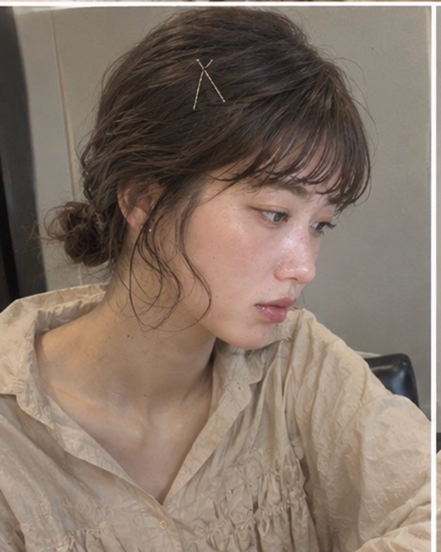 ミディアム ヘアアレンジ Verde西院店 ＫＡＲＥＮ💗のヘアスタイル