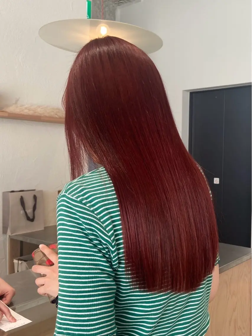 ロング カラー 谷口 舞のヘアスタイル