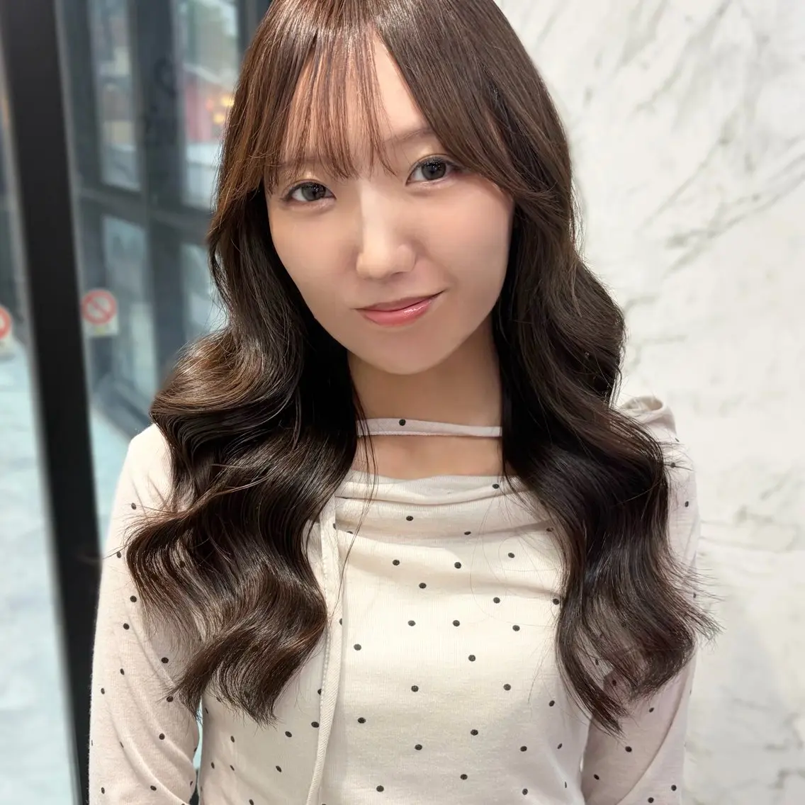 ロング カラー 浦和韓国モデル 募集中🪽Rinのヘアスタイル