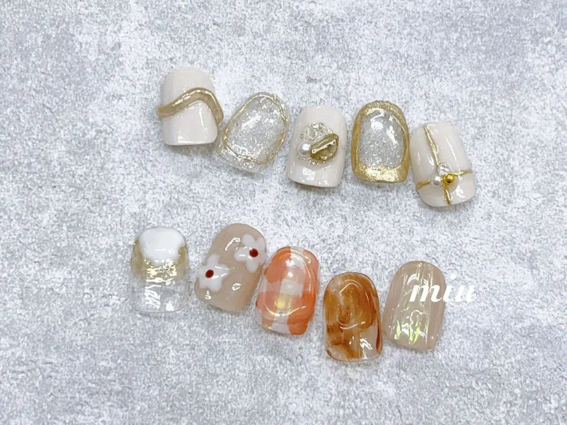 ネイル miu nail 🐾mihoのネイルデザイン