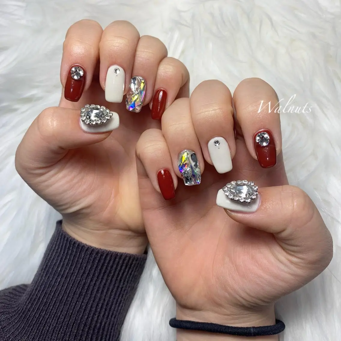 ネイル ストーンネイル Nail salon esterellaのネイルデザイン