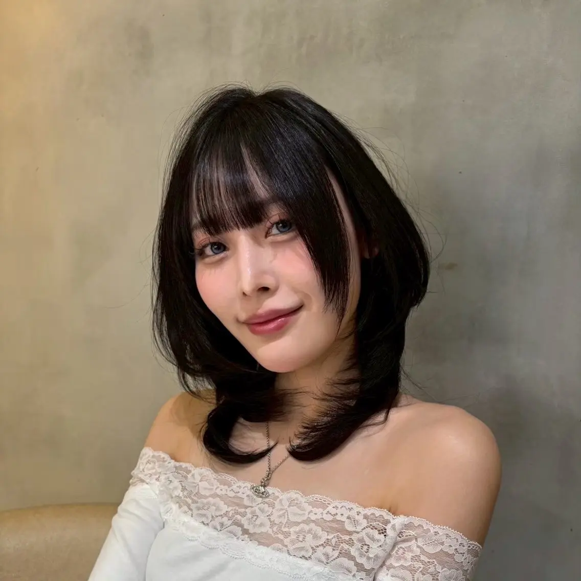 セミロング カット トリートメント 🦋高屋敷陸🦋 レイヤー/ハイトーンのヘアスタイル