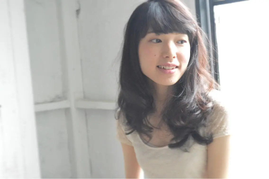 ミディアム 仁城 了祐のヘアスタイル