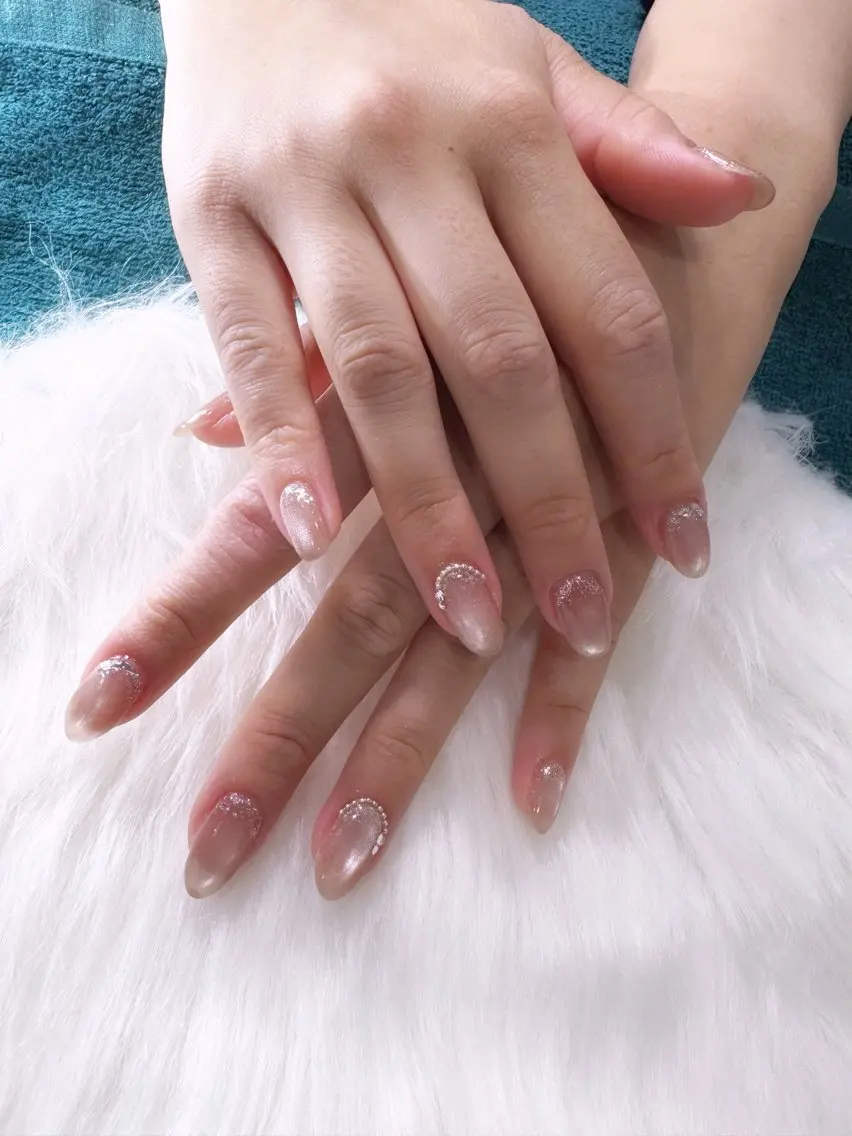 ネイル ハンドネイル Leo nail梅田 nanohaのネイルデザイン