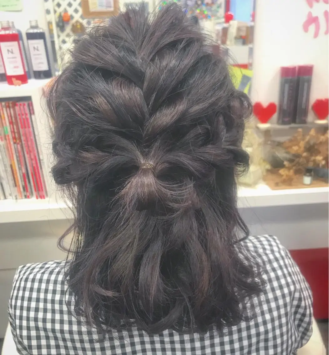 セミロング カラー ヘアアレンジ 岩谷/ブリーチ 🪽透明感カラーのヘアスタイル