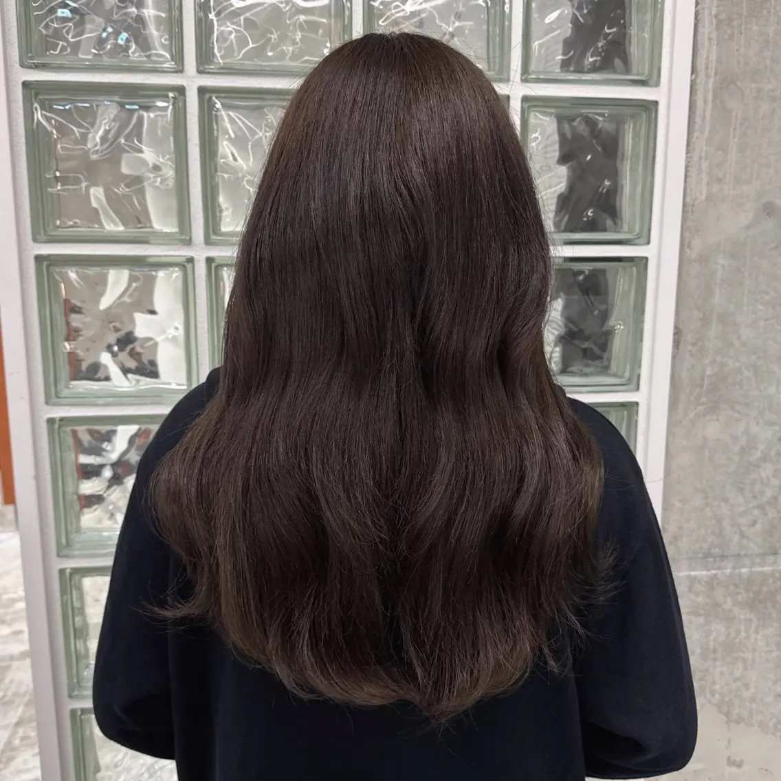 カラー ヘアカラー トリートメント ヘアセット 秋永 鈴のヘアスタイル