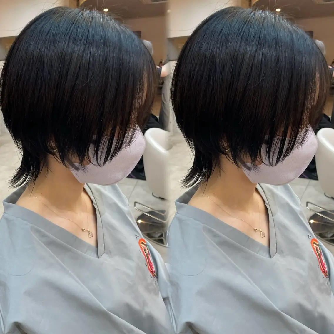 ショート カット ヘアカラー カットモデル募集 あすかのヘアスタイル