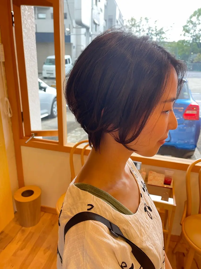 ショート せ らのヘアスタイル