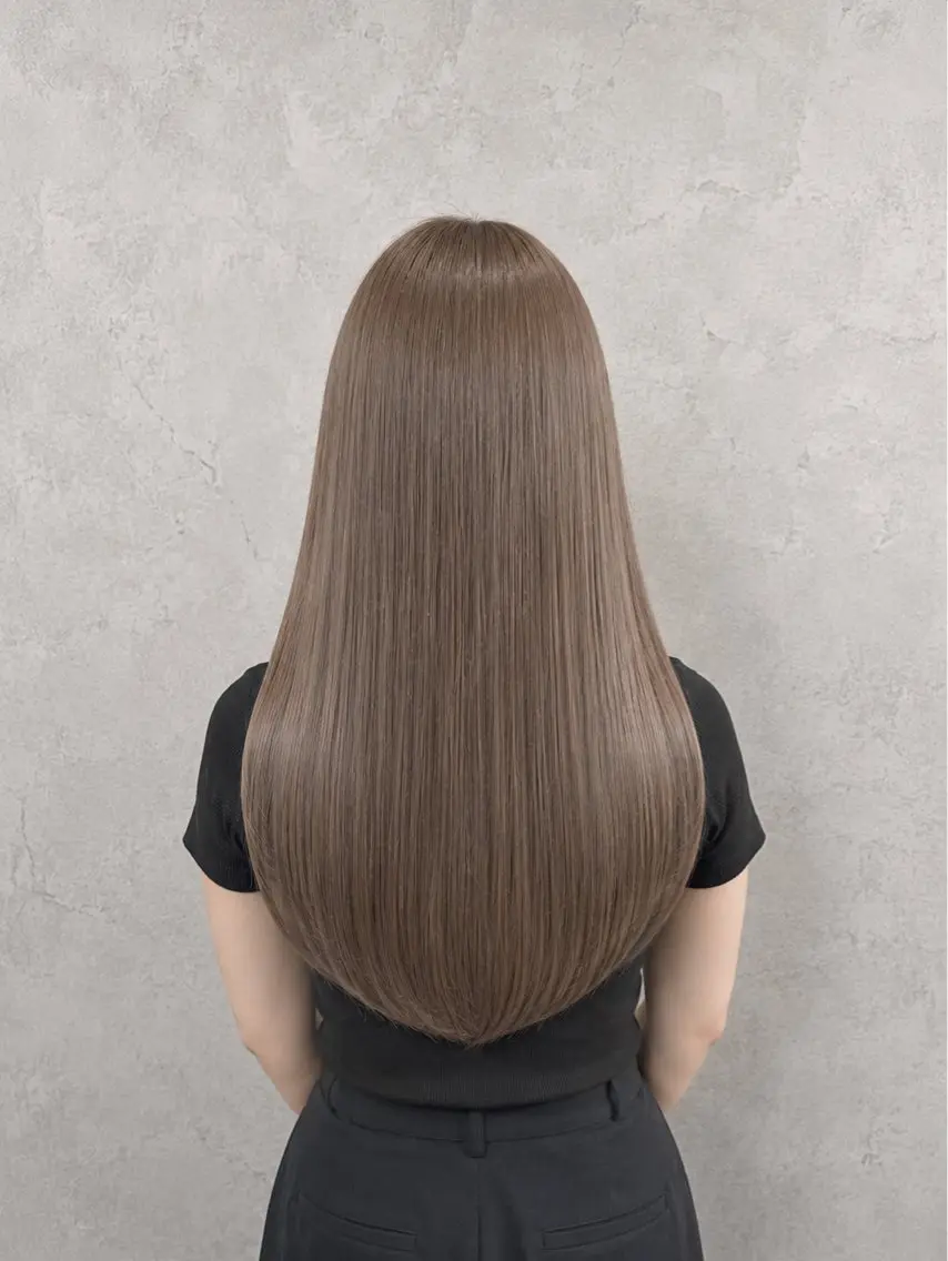 セミロング 🫧縮毛矯正 かとうよしき🫧のヘアスタイル
