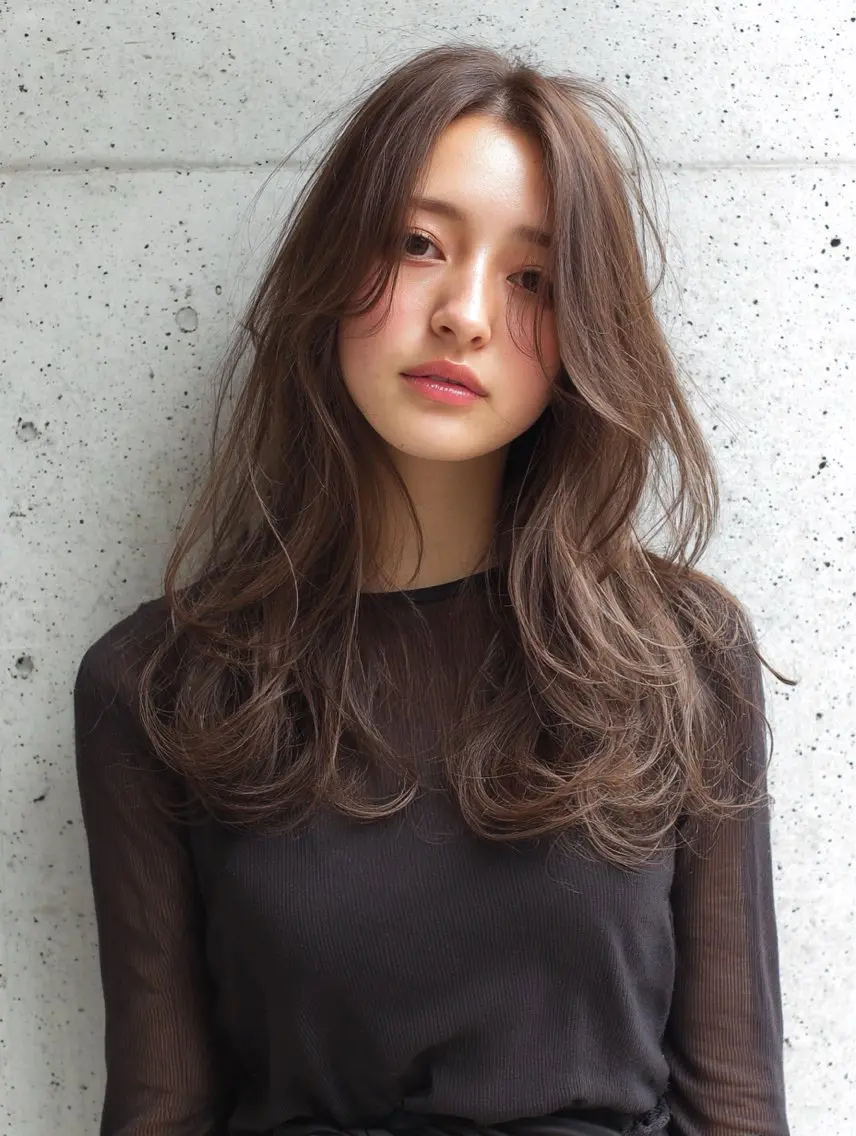 ロング カラー パーマ ヘアアレンジ メンズ メンズブリーチ アディクシーカラー ブリーチ 透明感カラー イルミナカラー カット パーマ 縮毛矯正 新宿駅近♡友達とOK 🦋W -ワット -のヘアスタイル