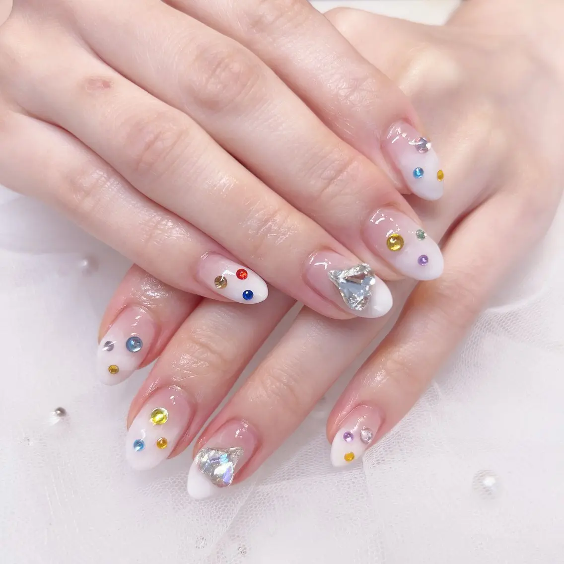 ネイル ハンドネイル nail salon pearのネイルデザイン