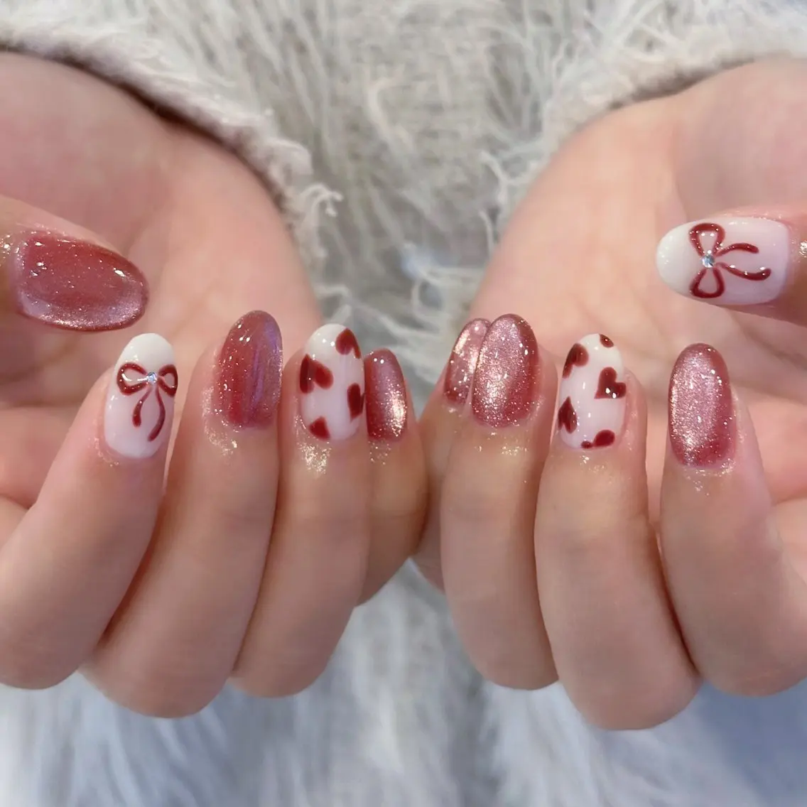 ネイル ハンドネイル ℝ𝕌𝕂𝔸 ✿のネイルデザイン