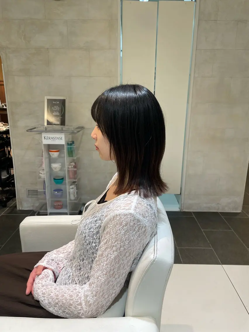 ミディアム くびれヘア 【カットモデル募集 中】菊池のヘアスタイル