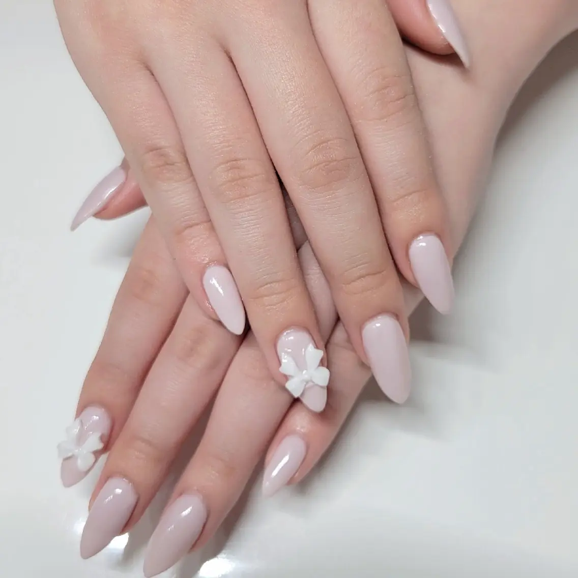 ネイル 長さ出し ワンカラーネイル Natsumi 🦊  Nailのネイルデザイン