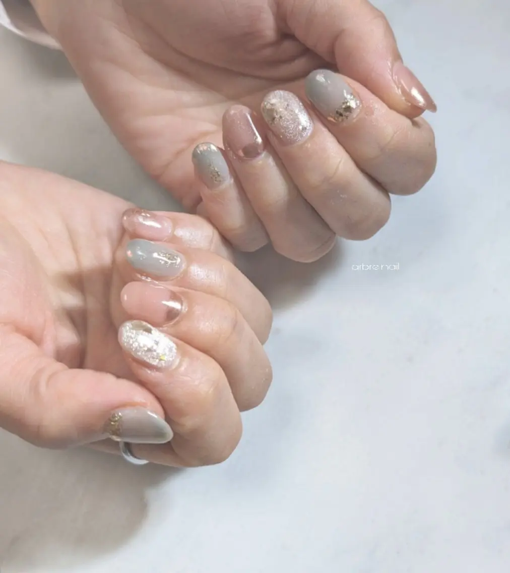 ネイル ✯.。 arbre nail 。✯.のネイルデザイン